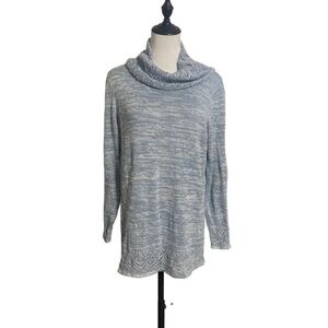 Cleo Petites cowl neck sweater size L